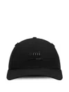 Ami Alexandre Mattiussi Ami Paris Lettering Caps In Black