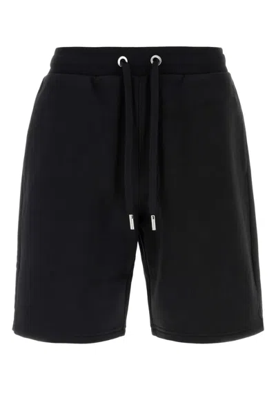 Ami Alexandre Mattiussi Ami Quota-shortswithtonalembossedamidecoeur In Black