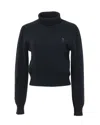 Ami Alexandre Mattiussi Ami Recycled Cashmere Turtleneck Sweater In Black