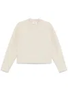 Ami Alexandre Mattiussi Ami Relaxed Fit Brown Sweatshirt In Gold