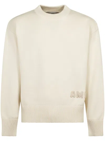 Ami Alexandre Mattiussi Ami Relaxed Fit Crewneck Sweater In Multi