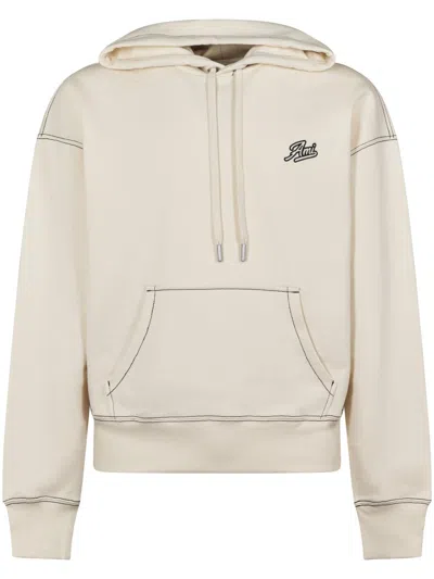 Ami Alexandre Mattiussi Ami Relaxed Fit Hooded Sweatshirt In Neutral