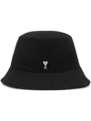 Ami Alexandre Mattiussi Ami Reversible Bucket Hat In Black