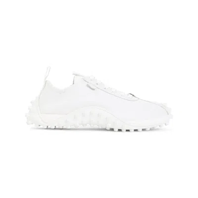 Ami Alexandre Mattiussi Ami Minimalist Low-top White Sheepskin Sneakers