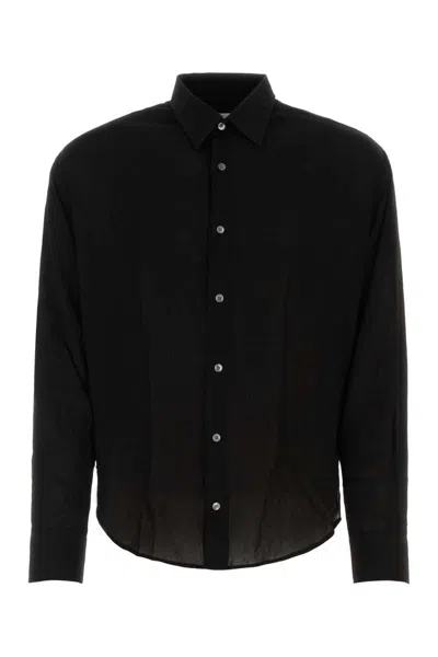 Ami Alexandre Mattiussi Ami Shirts In Black