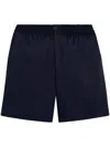 Ami Alexandre Mattiussi Ami Paris Bermuda With Elastic In Blue