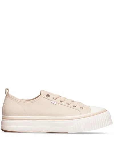 Ami Alexandre Mattiussi 1980 Low-top Sneakers In Neutrals