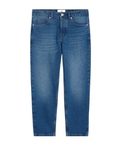 AMI ALEXANDRE MATTIUSSI AMI STRAIGHT-LEG JEANS