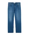 Ami Alexandre Mattiussi Boyfriend Distressed Jeans In Blue