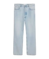 Ami Alexandre Mattiussi Mid-rise Straight-leg Jeans In Blue
