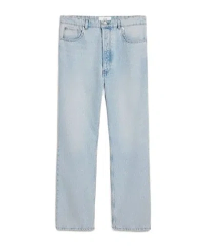 AMI ALEXANDRE MATTIUSSI AMI STRAIGHT LEG LOOSE FIT JEANS