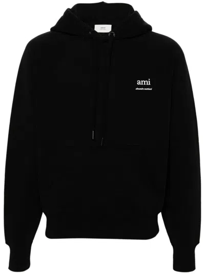 Ami Alexandre Mattiussi Ami Sweaters In Black