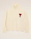 Ami Alexandre Mattiussi Ami Sweaters In Neutral