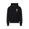 Ami Alexandre Mattiussi Ami Sweatshirt Hoodie With Adc Pa Men In Black