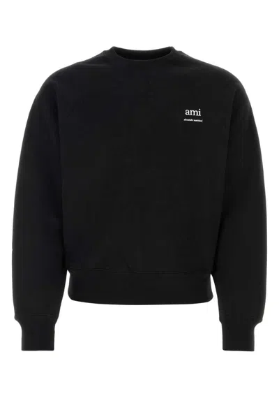 Ami Alexandre Mattiussi Ami Sweatshirts In Black
