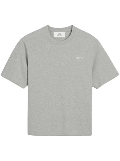 Ami Alexandre Mattiussi Ami Tee In Grey