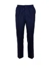 Ami Alexandre Mattiussi Ami Trousers Blue In Blue