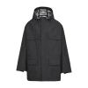 Ami Alexandre Mattiussi Ami Utility Parka Jacket In Black