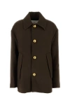 Ami Alexandre Mattiussi Ami Paris Brown Wool Jacket In Brown