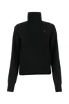 Ami Alexandre Mattiussi Ami Paris Knitwear In Black