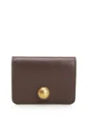 Ami Alexandre Mattiussi Foldable Wallet In Brown