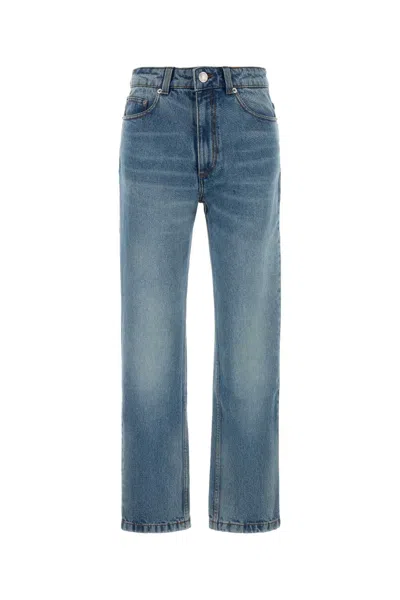 Ami Alexandre Mattiussi Ami Women Denim Jeans In Blue