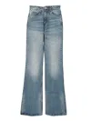 Ami Alexandre Mattiussi Straight-leg Denim Pants With Subtle Fading In Blue