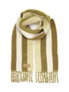 Ami Alexandre Mattiussi Ami Women Striped Scarf In Multi