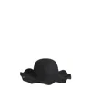 Ami Alexandre Mattiussi Ami X Borsalino Logo Hat In Black