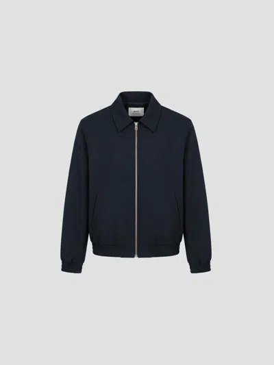 Ami Alexandre Mattiussi Ami Zip Pocket Blazer In Black