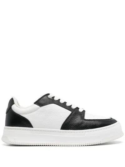 Ami Alexandre Mattiussi New Arcade Lace-up Sneakers In White