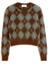 Ami Alexandre Mattiussi Sweaters In Braun