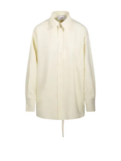Ami Alexandre Mattiussi Ami Back Slit Oversized Shirt