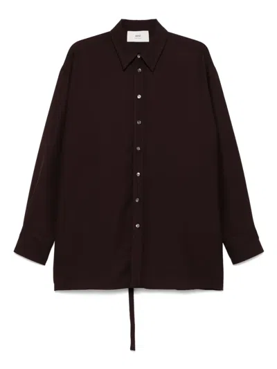 Ami Alexandre Mattiussi Back-slit Shirt