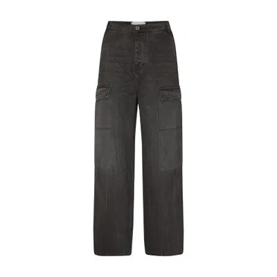 Ami Alexandre Mattiussi Baggy Jeans In Black