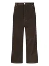 Ami Alexandre Mattiussi Ami Paris Trousers In Brown