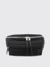 Ami Alexandre Mattiussi Shoulder Bag With Adjustable Strap And Front Pocket In Black