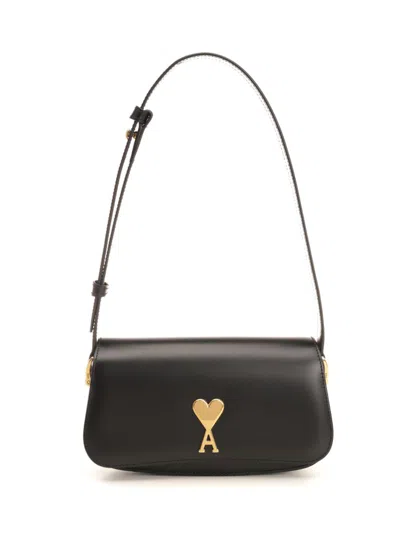 Ami Alexandre Mattiussi Baguette Bag Paris In Black