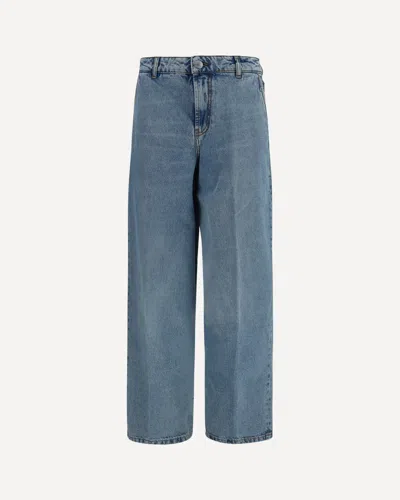 Ami Alexandre Mattiussi Balloon Jeans In Denim In Blue