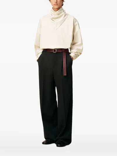 Ami Alexandre Mattiussi Bandana-collar Shirt In Neutral