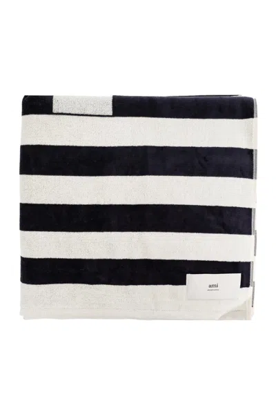 Ami Alexandre Mattiussi Bath Towel In Multi