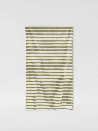 Ami Alexandre Mattiussi Beach Towel Ami Paris Men Color Green