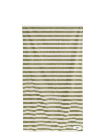 Ami Alexandre Mattiussi Beach Towel In Green
