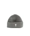 Ami Alexandre Mattiussi Beanie In Gray