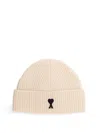 Ami Alexandre Mattiussi Ami Paris Men Beanie Wool Hat