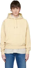 Ami Alexandre Mattiussi Beige Ami De Cœur Hoodie In Vanilla/vanilla/714