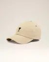 Ami Alexandre Mattiussi Beige Cotton Ami De Coeur Embroidery Cap Beige