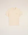 Ami Alexandre Mattiussi Beige Cotton Ami Patch T-shirt Beige In Cream