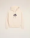 Ami Alexandre Mattiussi Logo Cotton Hoodie In Neutral