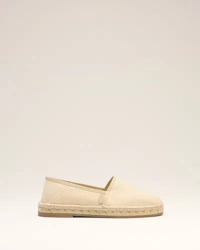 Ami Alexandre Mattiussi Beige Espadrilles In Cotton Canvas Beige In Cream